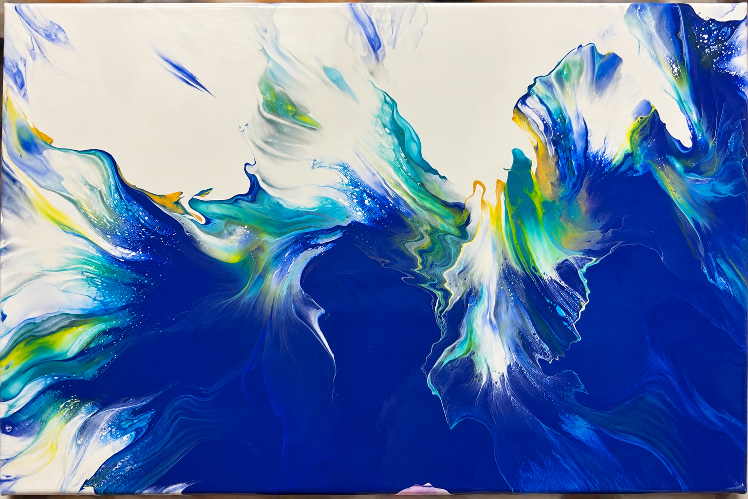 Atelier Toile en POURING : DUTCH